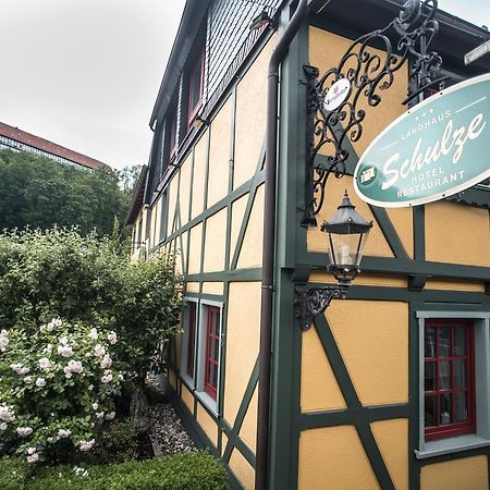 Landhaus Schulze - Ihr Hundefreundliches Hotel Im Harz Херцберг-ам-Гарц Экстерьер фото